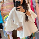 Luzabelle Frill Double Blouse