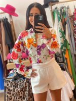 Floral White Shirt - Image 2