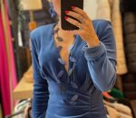 Blue Pebbles Long Necklace - Image 2