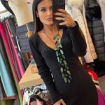 Leather Necklace Pebbles