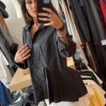 Wendy Trendy Πουκάμισο με Λεπτομέρεια από Πιέτες