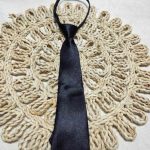 Μαύρη Σατέν Γραβάτα