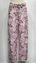 Ροζ Τζιν Φλοράλ Παντελόνι - Image 9