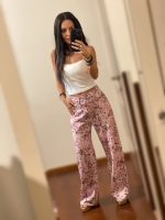 Ροζ Τζιν Φλοράλ Παντελόνι - Image 3