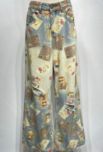 Τζιν Παντελόνι με Print