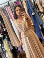 Ellie White Φαρδύ Μίντι Φόρεμα από Τούλι με Ζωνάκι - Image 2