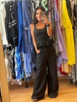 Μαύρο Κλασσικό Παντελόνι με Λεπτομέρεια Δαντέλας - Image 6