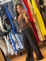 Μαύρο Κλασσικό Παντελόνι με Λεπτομέρεια Δαντέλας - Image 10