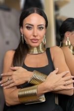 Faux Σετ 4ων Τεμαχίων από Πολυεπίπεδο Τσόκερ/Σετ 2 Βραχιολιών/Σκουλαρίκια - Image 4