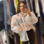 Λευκό Πουκάμισο Queen Of Harns Mesh