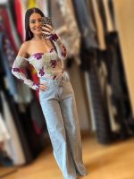 Ψηλόμεσο Τζιν Παντελόνι με Σταυρωτό Κούμπωμα - Image 5