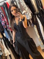 Wendy Trendy Μαύρο Φαρδύ Παντελόνι με Εξωτερικές Τσέπες - Image 3