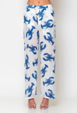 C Throu Lobster Wide Leg Παντελόνι με παγιέτες - Image 5