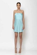 C Throu Sequin Στράπλες Μάξι Φόρεμα με Κρόσσια - Image 6