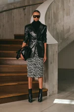 Lumina Zebra Μίντι Φούστα