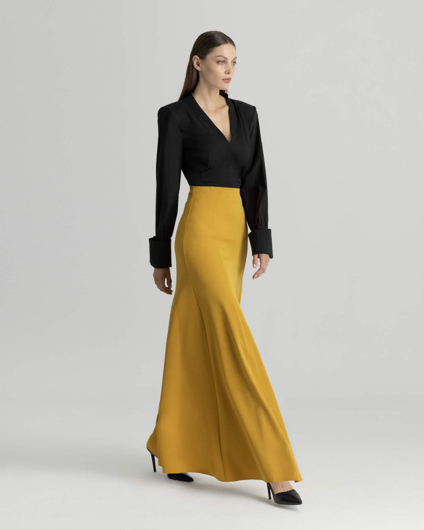 SKIRT-min MYSTIS ΜΑΞΙ ΨΗΛΟΜΕΣΗ ΦΟΥΣΤΑ - Image 1