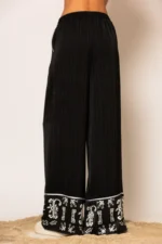 LSF Semedaki Φαρδύ Σατέν Παντελόνι - Image 3