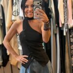 Μαύρο Πουκάμισο τύπου Γιλέκο με Δέσιμο στον Λαιμό