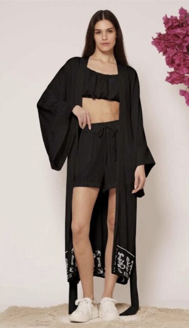 LSF Σατέν Σορτς με Φαρδιά Μπατζάκια “Semedaki”