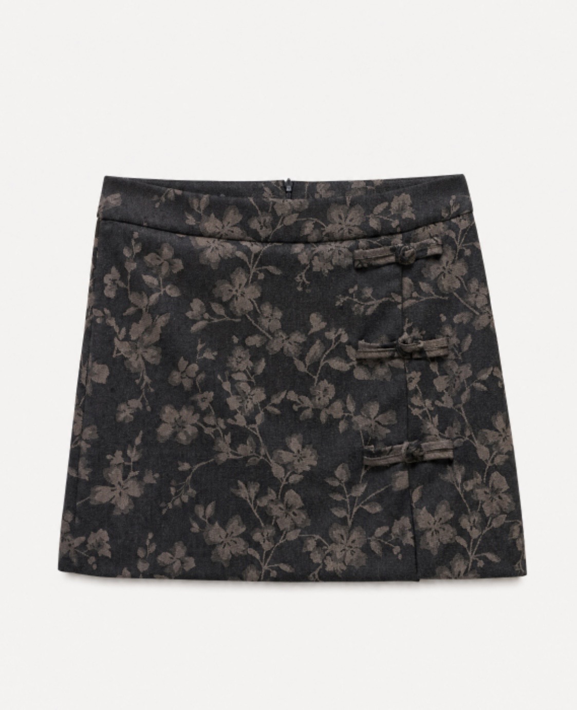 Screenshot Lumina Mini Φούστα με Ιαπωνέζικο Floral Print - Image 1